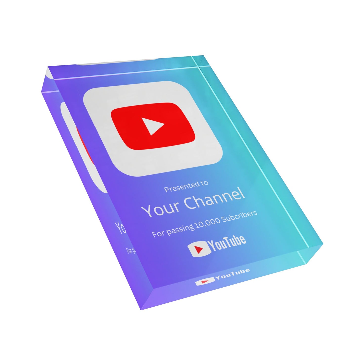YouTube Creator Award play button