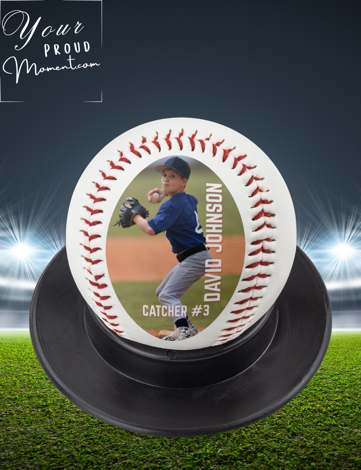 Personalized Baseball Keepsake