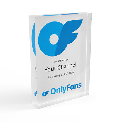 OnlyFans Acrylic Plaque