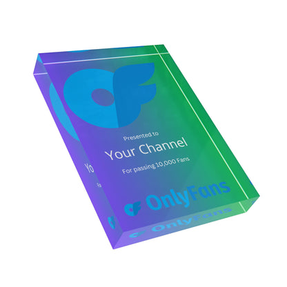 OnlyFans Acrylic Plaque
