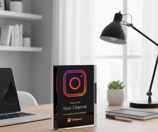 Instagram Creator Plaque Award