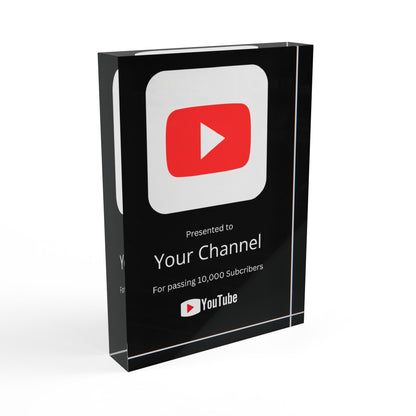 YouTube Creator Award play button