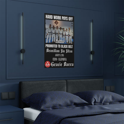 Personalized Jiu Jitsu & Grappling Poster