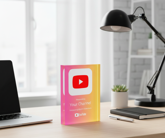 YouTube Creator Award play button