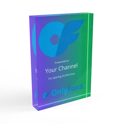 OnlyFans Acrylic Plaque