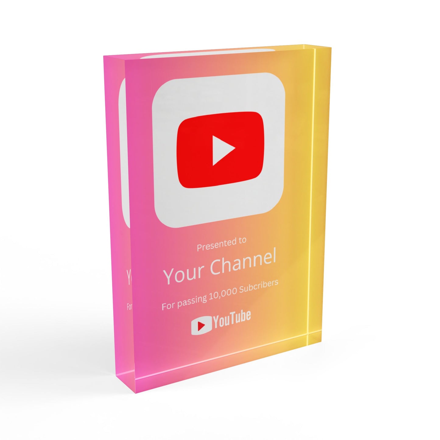 YouTube Creator Award play button