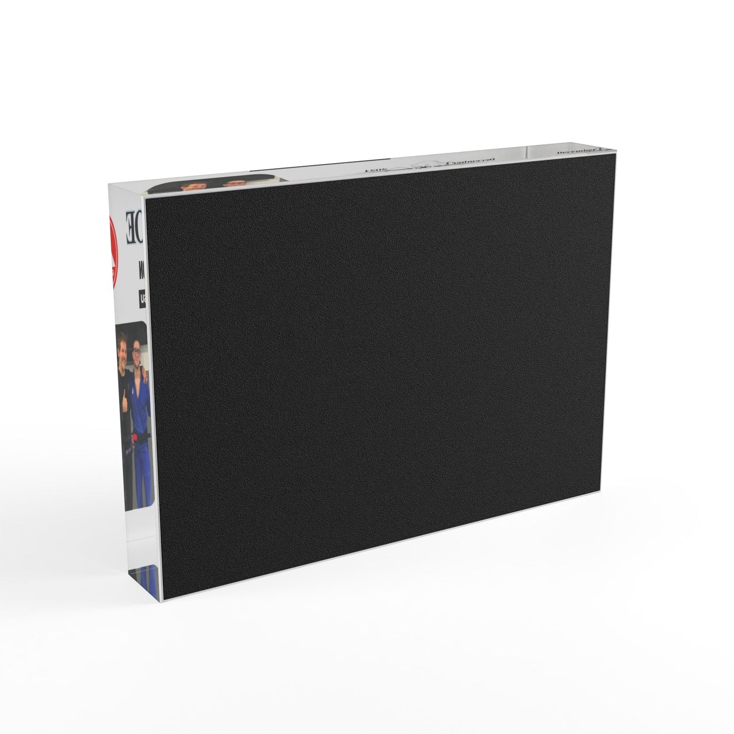 Personalized Photo Block,  BJJ, Judo Belt Promotion, Gift for Him and Her, Family Gifts