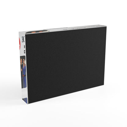 Personalized Photo Block,  BJJ, Judo Belt Promotion, Gift for Him and Her, Family Gifts