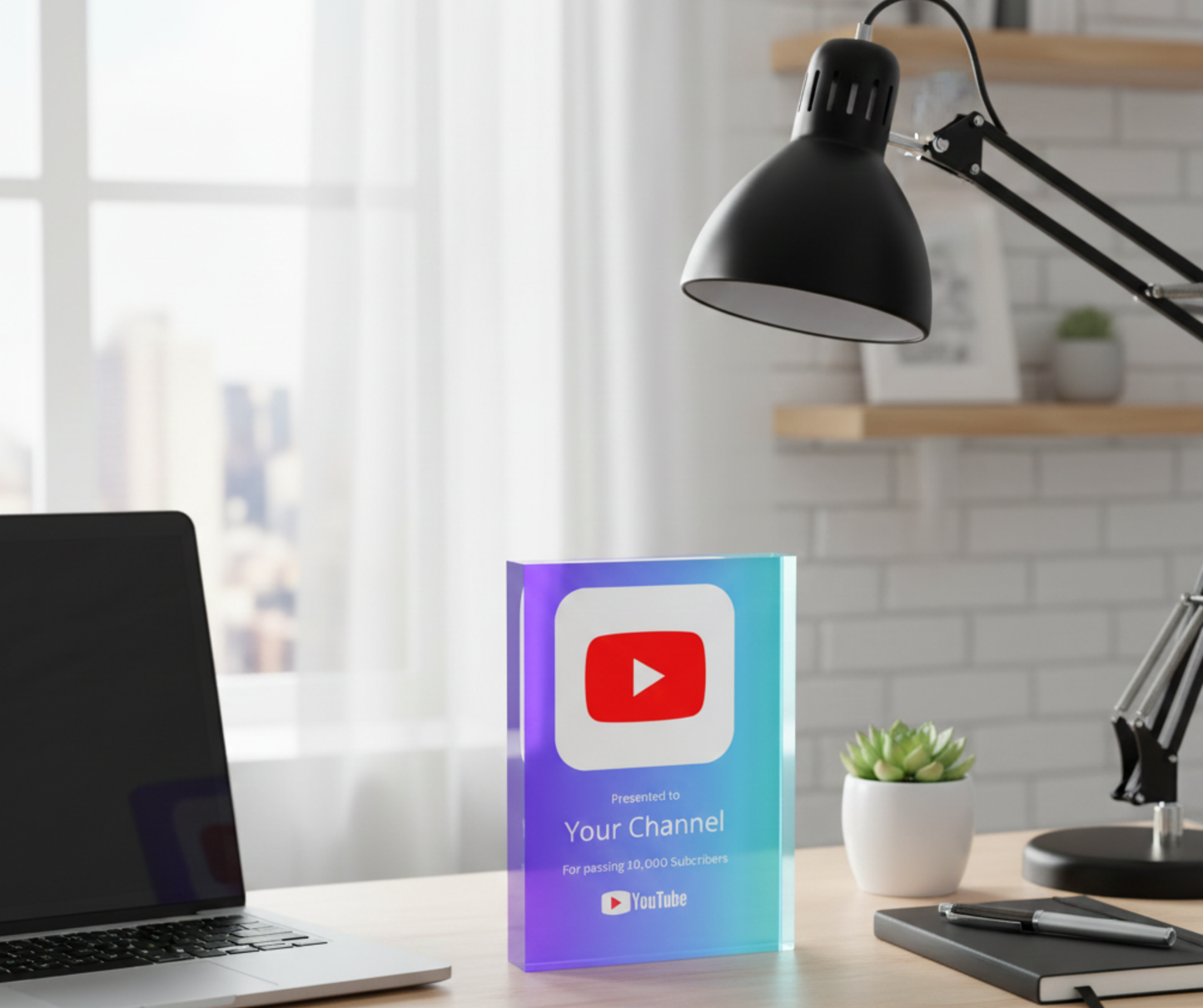 YouTube Creator Award play button