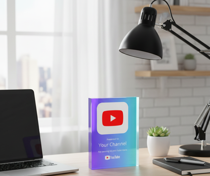 YouTube Creator Award play button