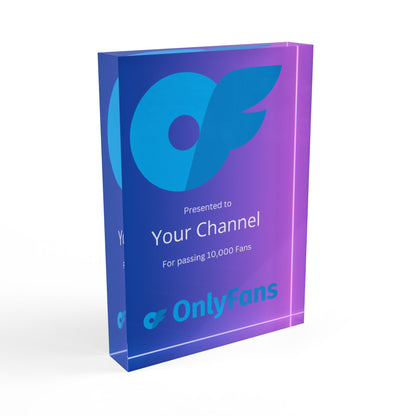OnlyFans Acrylic Plaque