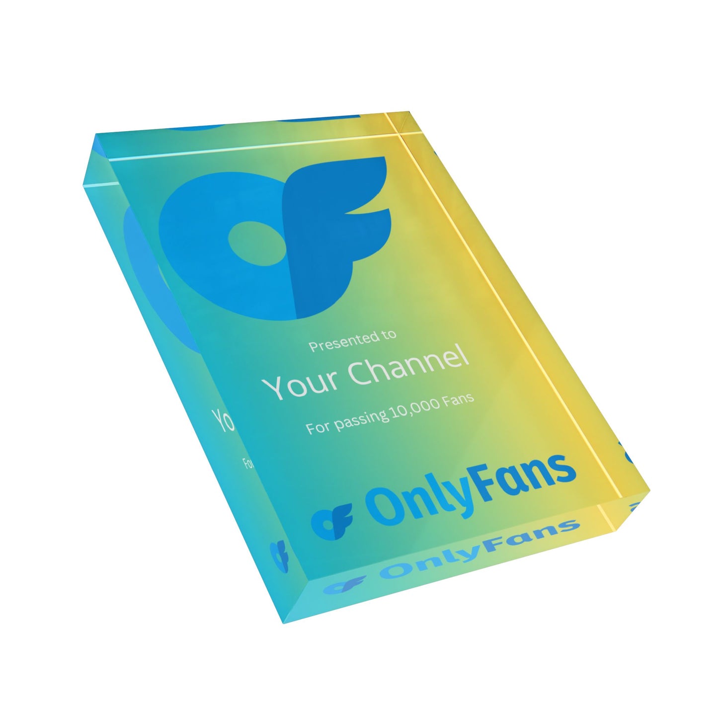 OnlyFans Acrylic Plaque
