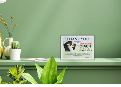 Personalized Golf Photo Block - Perfect Gift for Coaches and Golf Lovers