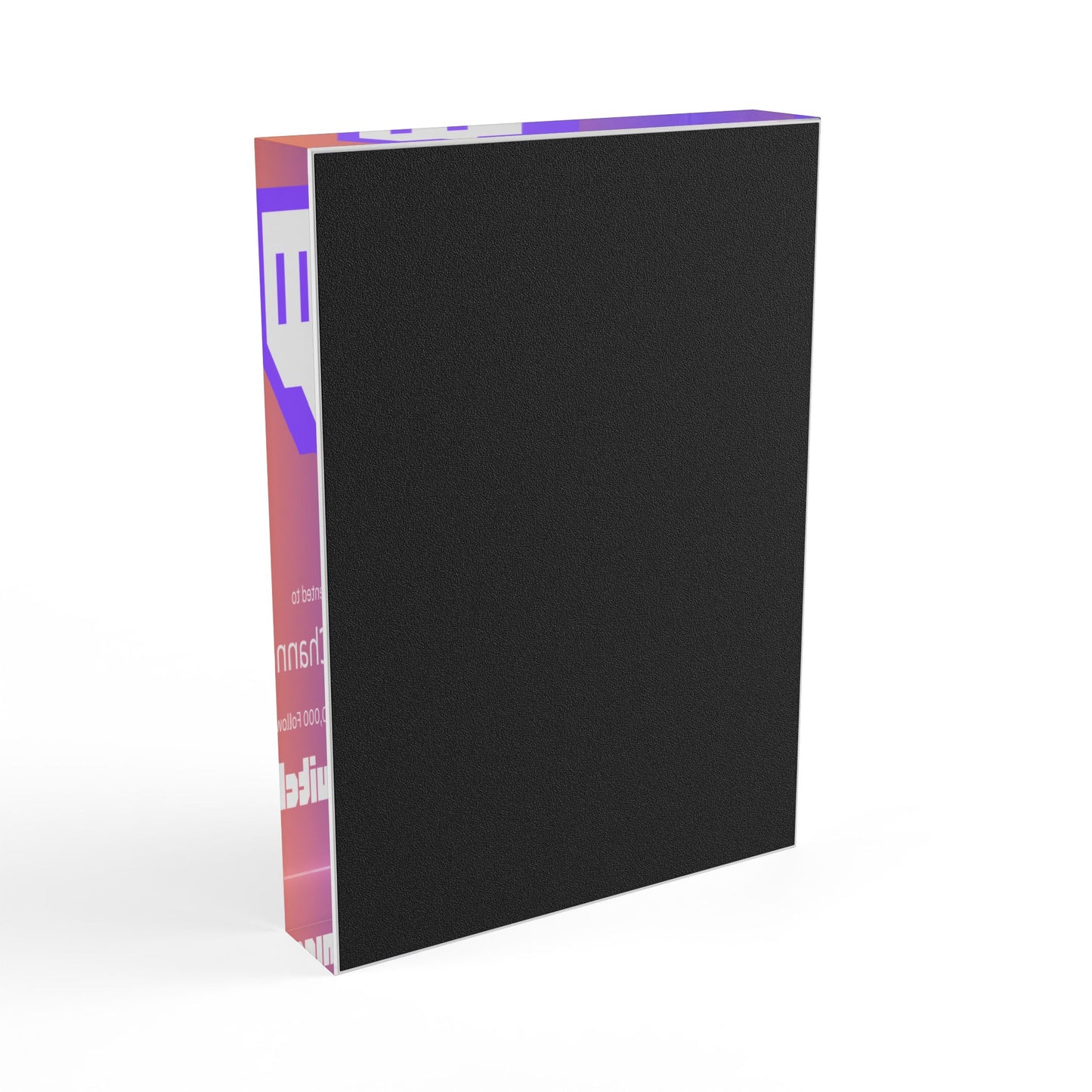 CustomizedTwitch Streamers Plaque Award