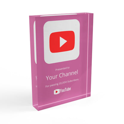 YouTube Creator Award play button