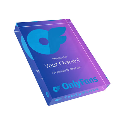 OnlyFans Acrylic Plaque