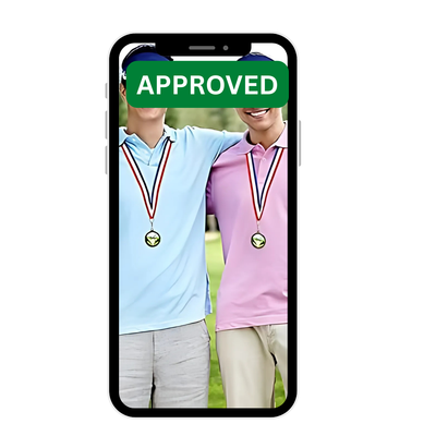 Approve your custom sports art