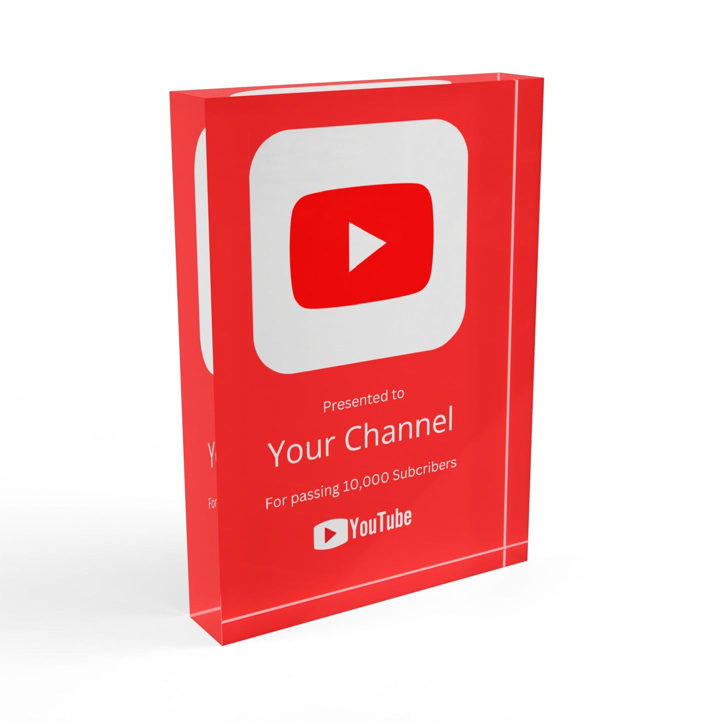 YouTube Creator Award play button