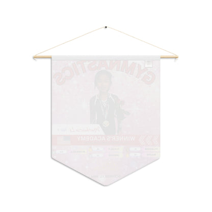 Personalized Gymnastics Pennant Banner - Award Ceremonies