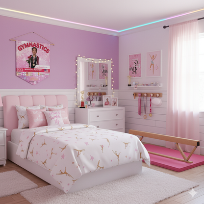 Personalized Gymnastics Pennant Banner - Award Ceremonies