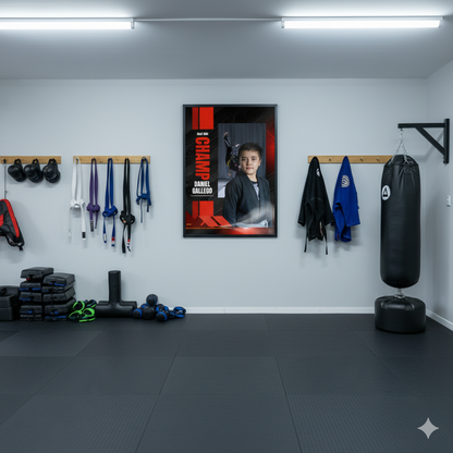 Personalized Champ BJJ Poster - Gloss Posters