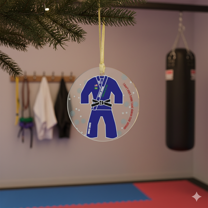 Personalized Judo/BJJ Christmas Ornaments - Acrylic