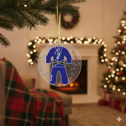 Personalized Judo/BJJ Christmas Ornaments - Acrylic