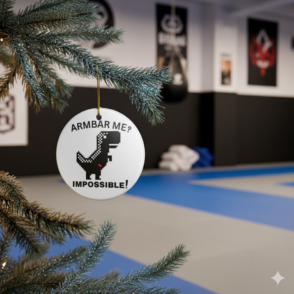 Ceramic Ornament Jiu Jitsu Armbar Me