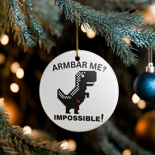 Ceramic Ornament Jiu Jitsu Armbar Me