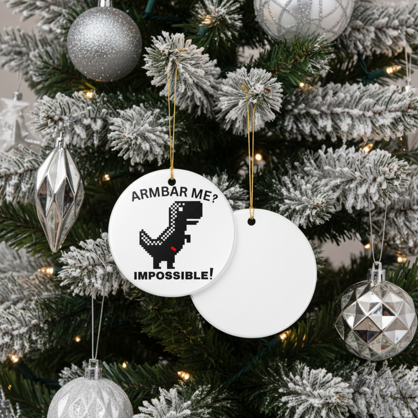 Ceramic Ornament Jiu Jitsu Armbar Me