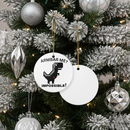 Ceramic Ornament Jiu Jitsu Armbar Me