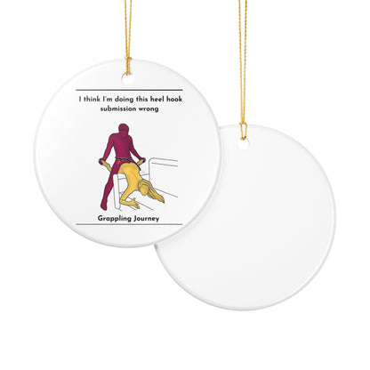 Ceramic Ornament - Funny Jiu Jitsu Wrong Submission