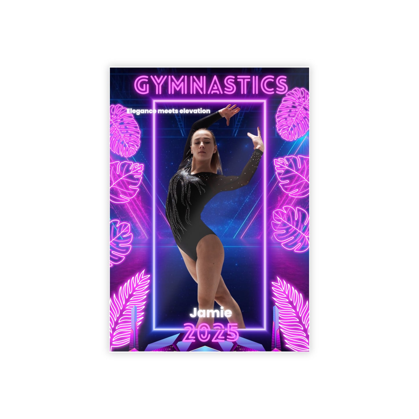 Personalized Gymnastics Future Star Poster