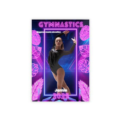 Personalized Gymnastics Future Star Poster
