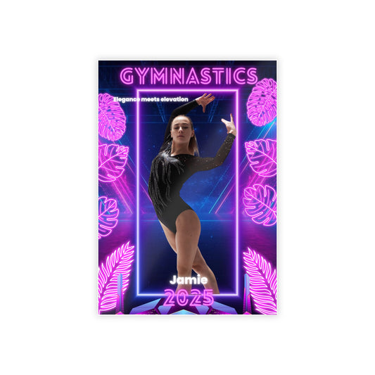 Personalized Gymnastics Future Star Poster