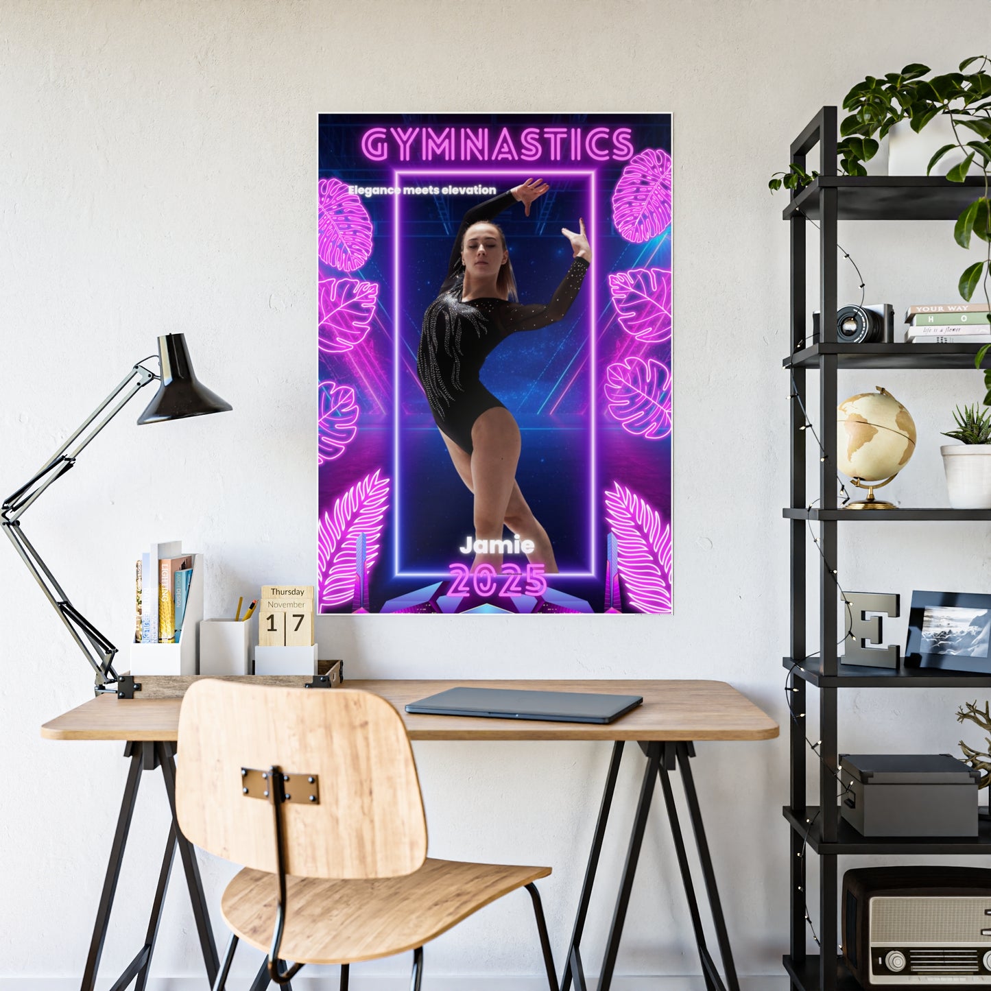 Personalized Gymnastics Future Star Poster