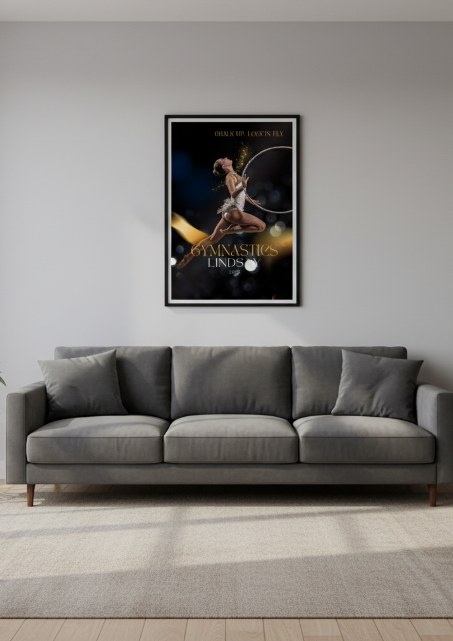 Personalized Gymnastics Future Star Poster