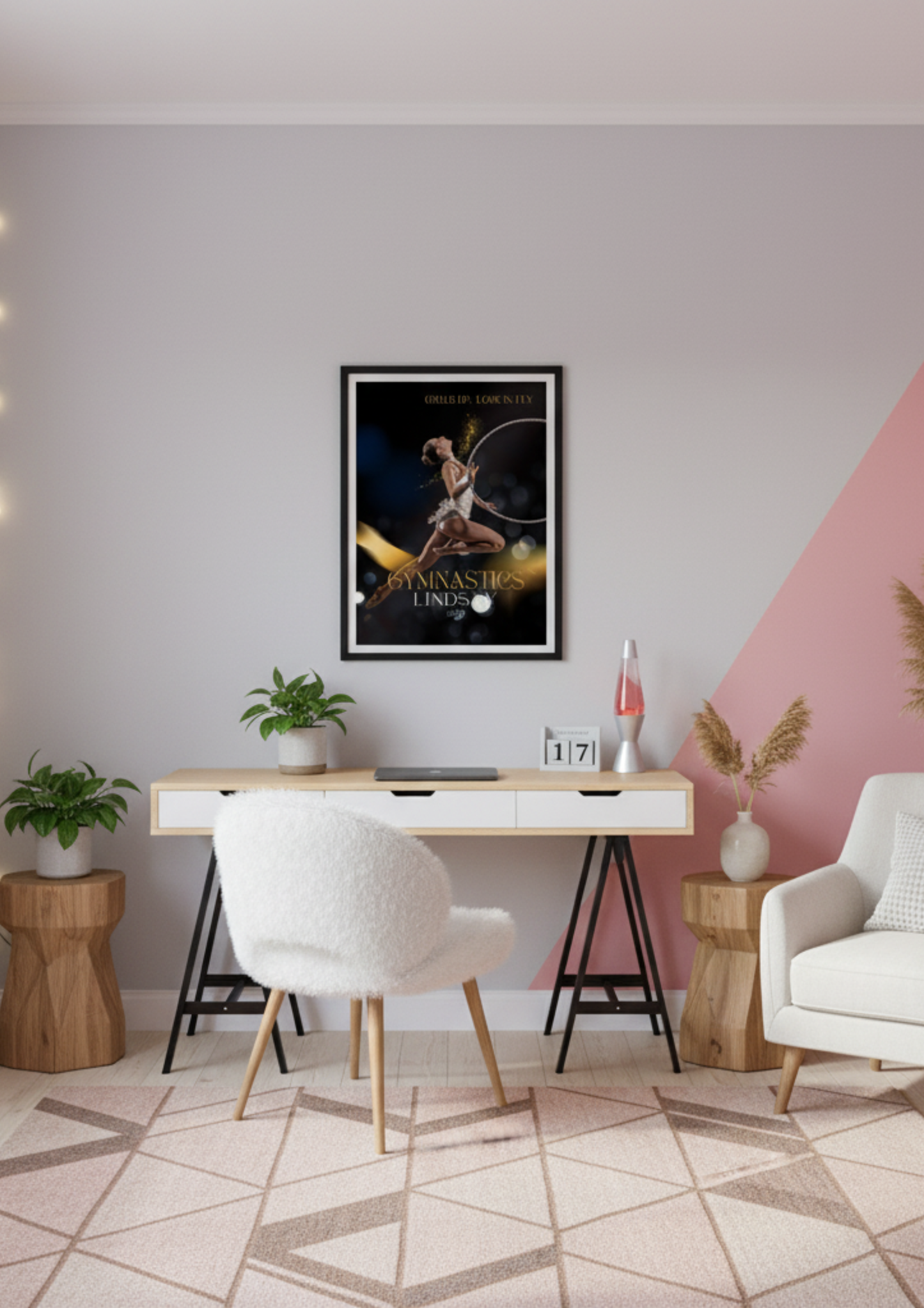 Personalized Gymnastics Future Star Poster