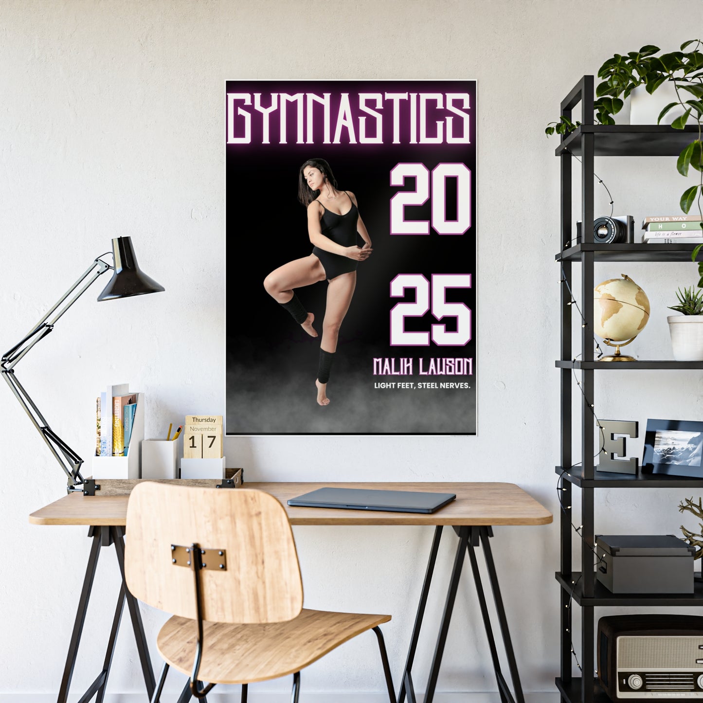Personalized Gymnastics Future Star Poster