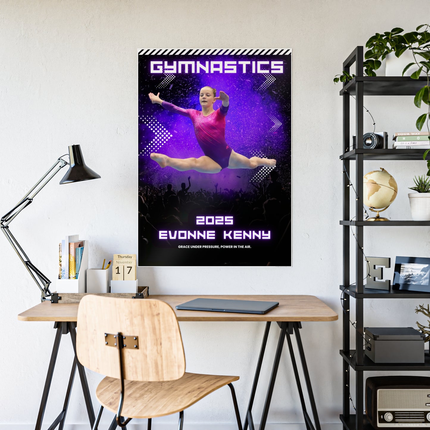 Personalized Gymnastics Future Star Poster