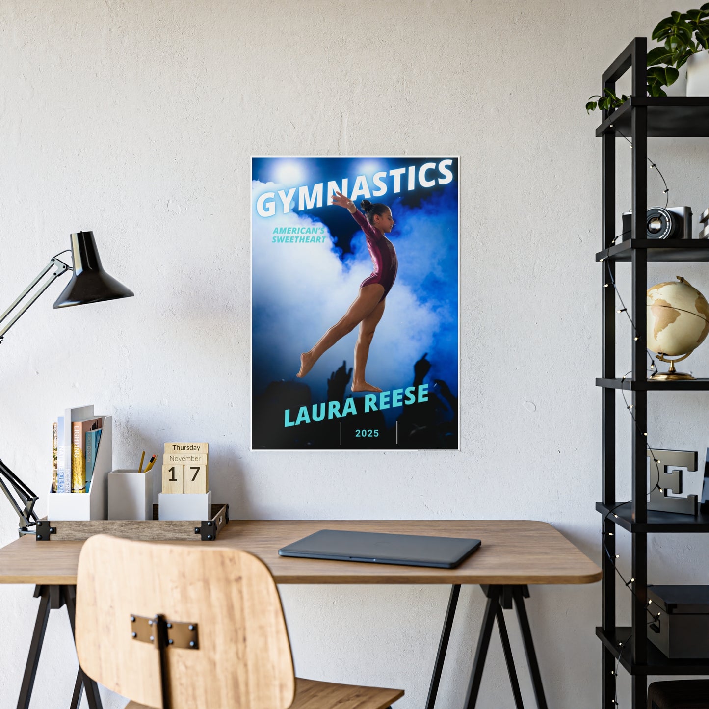 Personalized Gymnastics Future Star Poster