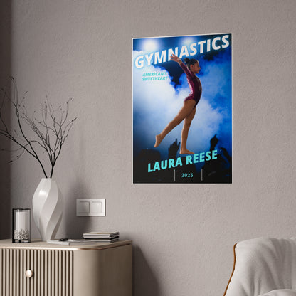 Personalized Gymnastics Future Star Poster