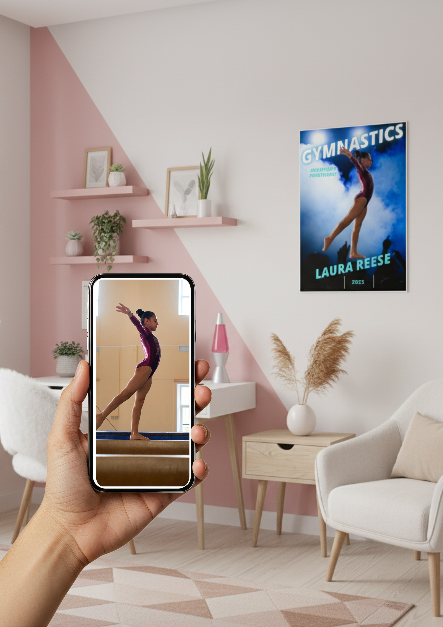 Personalized Gymnastics Future Star Poster