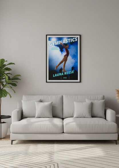 Personalized Gymnastics Future Star Poster