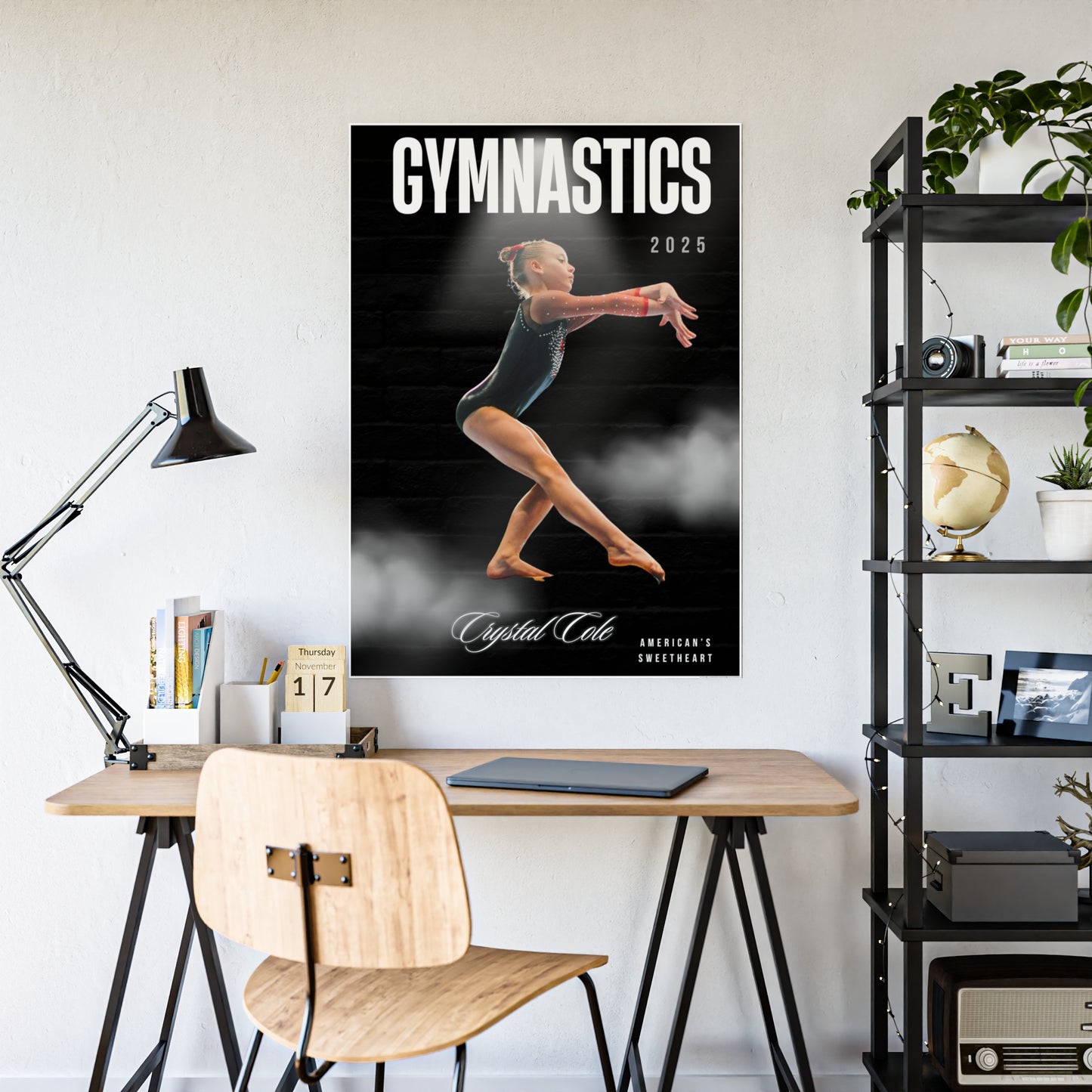 Personalized Gymnastics Future Star Poster