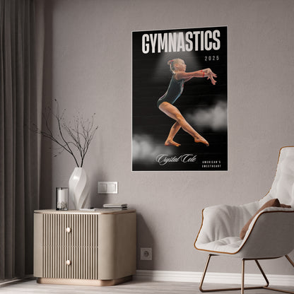 Personalized Gymnastics Future Star Poster