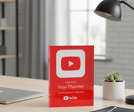 YouTube Creator Award play button