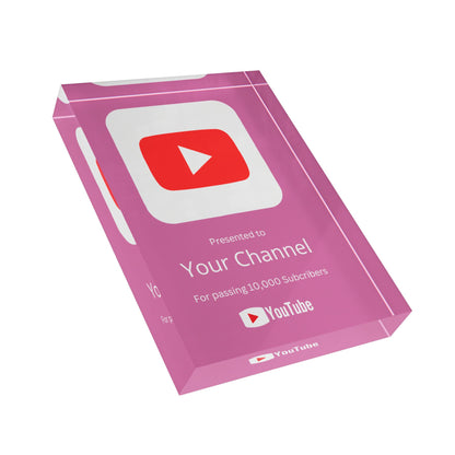 YouTube Creator Award play button