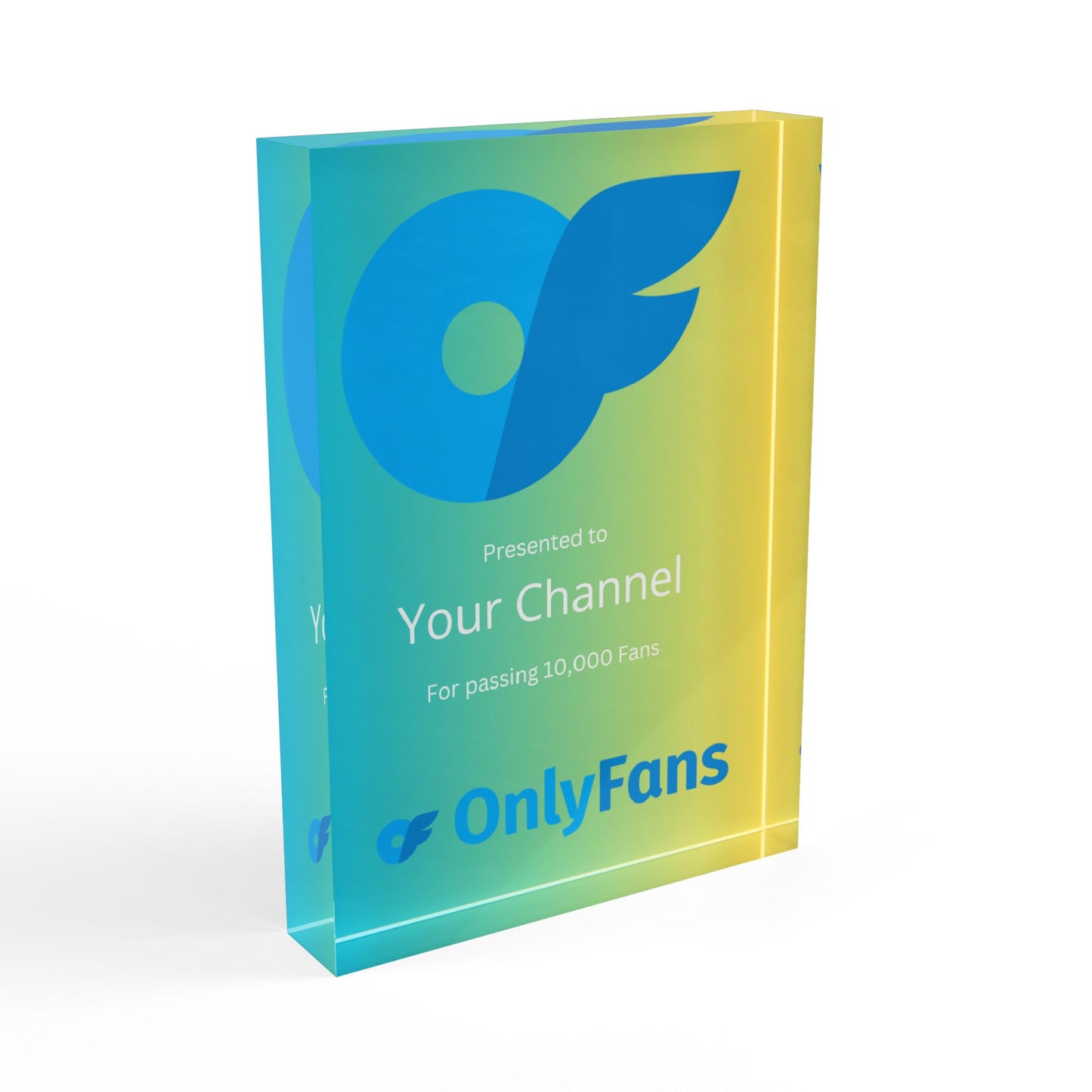 OnlyFans Acrylic Plaque