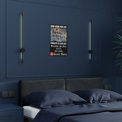 Personalized Jiu Jitsu & Grappling Poster
